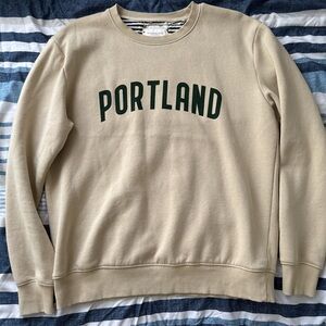 Men's Beige Portland Sweater